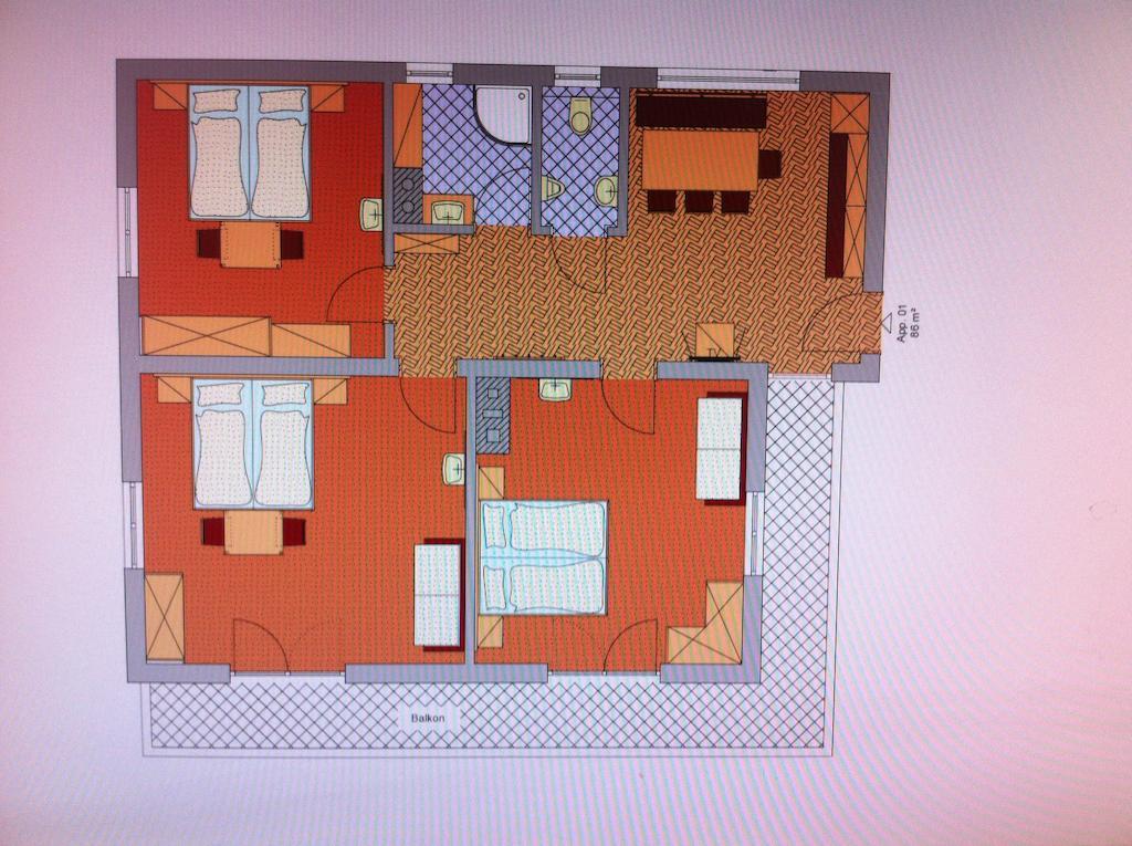 דירות Haus Landl חדר תמונה